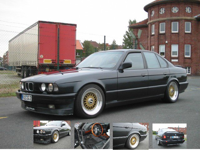 Der Bse Schwarze Wolf - 5er BMW - E34