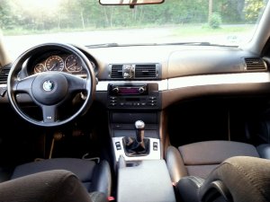Topasblau mit weien Akzenten - 3er BMW - E46