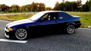 BMW Styling 67 Felge in 9x18 ET 28 mit Syron  Reifen in 245/35/18 montiert hinten Hier auf einem 3er BMW E36 325i (Coupe) Details zum Fahrzeug / Besitzer