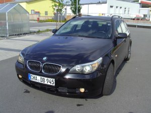 530dA Touring schwarzer Dieselrußsaphir - 5er BMW - E60 / E61 530dA Touring schwarzer Dieselrußsaphir - 5er BMW - E60 / E61