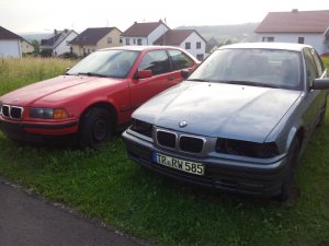 E36 Compact Hellrot :) - 3er BMW - E36