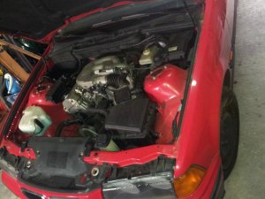 E36 Compact Hellrot :) - 3er BMW - E36
