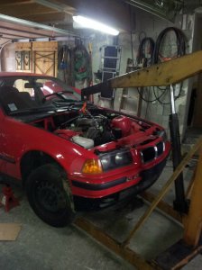 E36 Compact Hellrot :) - 3er BMW - E36