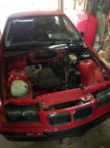 E36 Compact Hellrot :) - 3er BMW - E36