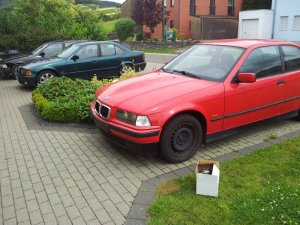 E36 Compact Hellrot :) - 3er BMW - E36