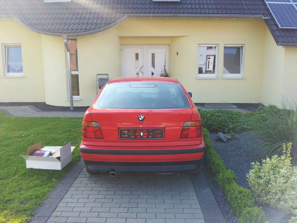 E36 Compact Hellrot :) - 3er BMW - E36