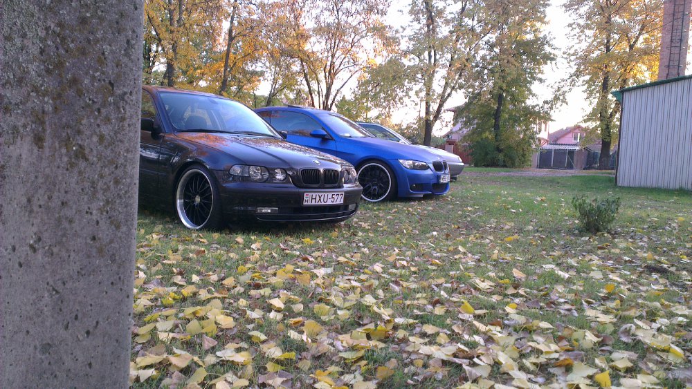 E46 Compact Sapphire Black Metallic + 19" Breyton - 3er BMW - E46