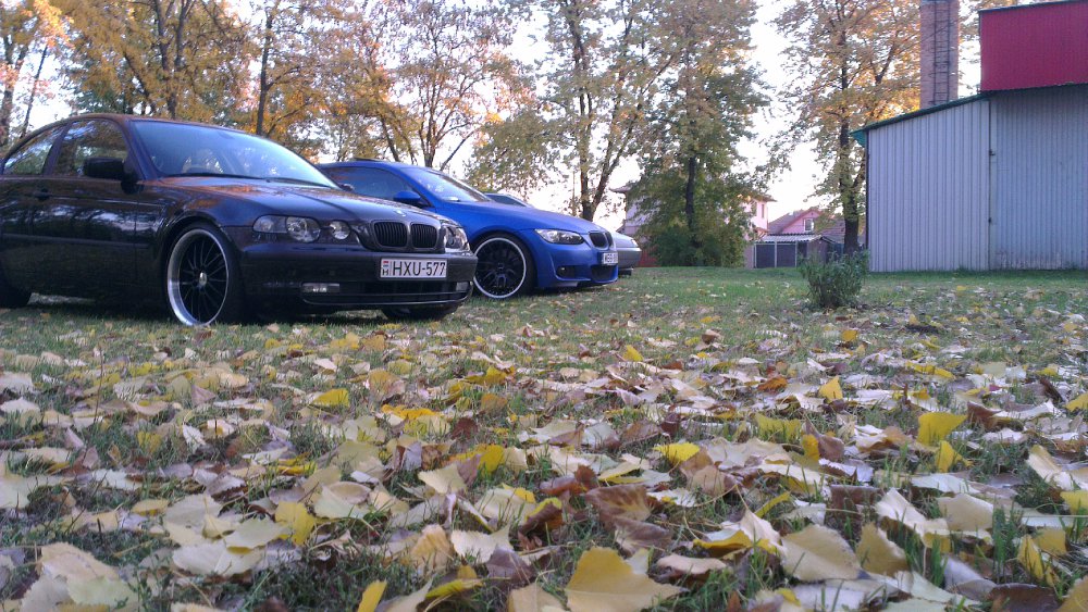 E46 Compact Sapphire Black Metallic + 19" Breyton - 3er BMW - E46