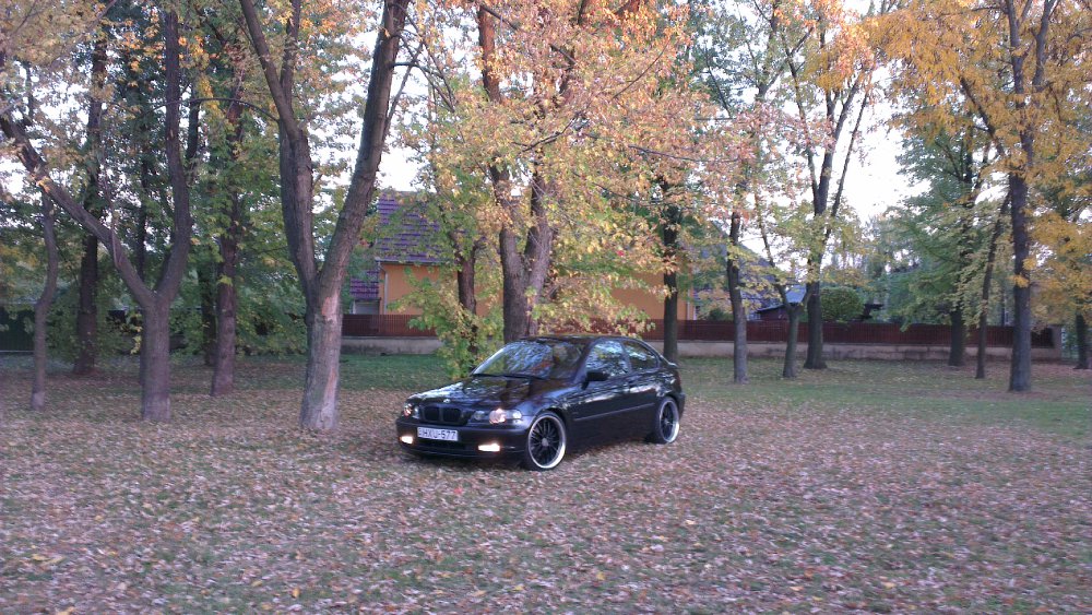 E46 Compact Sapphire Black Metallic + 19" Breyton - 3er BMW - E46