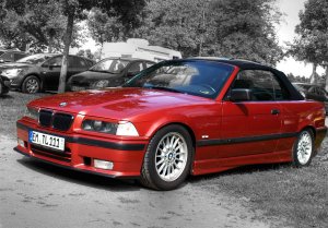 318i Cabrio Sierrarot - 3er BMW - E36