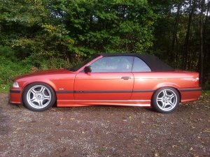 318i Cabrio Sierrarot - 3er BMW - E36