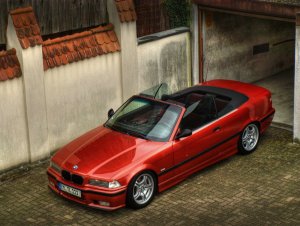 318i Cabrio Sierrarot - 3er BMW - E36