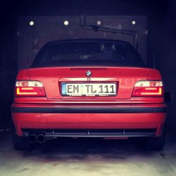 318i Cabrio Sierrarot - 3er BMW - E36