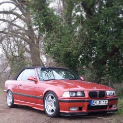 318i Cabrio Sierrarot - 3er BMW - E36