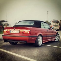 318i Cabrio Sierrarot - 3er BMW - E36