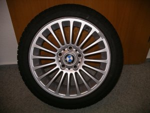 BMW Styling 73 Felge in 7x17 ET 47 mit Goodyear Run On Flat Reifen in 205/50/17 montiert hinten Hier auf einem 3er BMW E36 316i (Compact) Details zum Fahrzeug / Besitzer