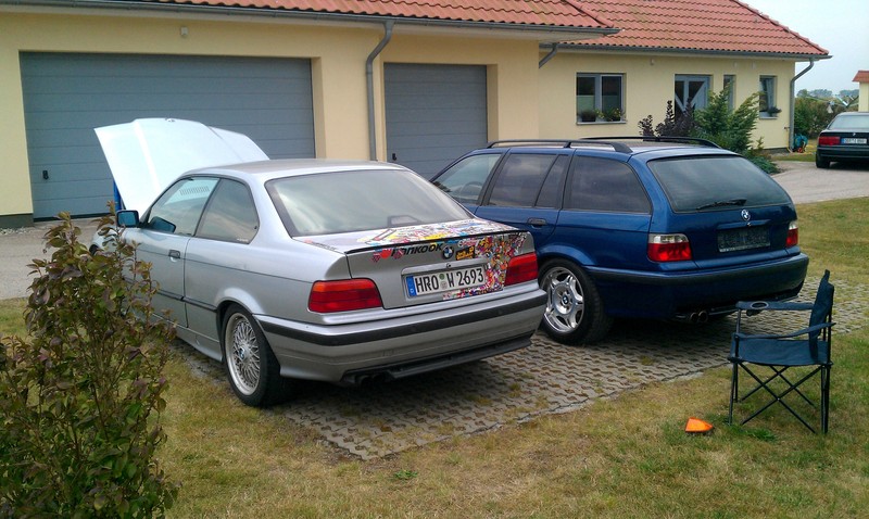 *jetzt auf X5-Felgen* OEM meets 328i Coupe - 3er BMW - E36