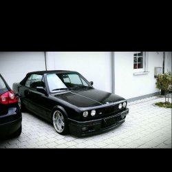 Black beauty - 3er BMW - E30