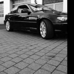 Black 325 Coup - 3er BMW - E46