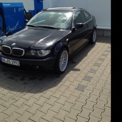 Black 325 Coup - 3er BMW - E46