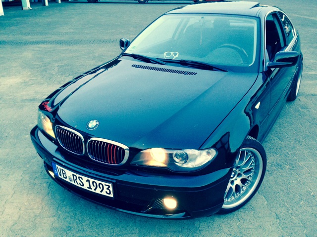 Black 325 Coup - 3er BMW - E46