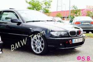 Black 325 Coup - 3er BMW - E46