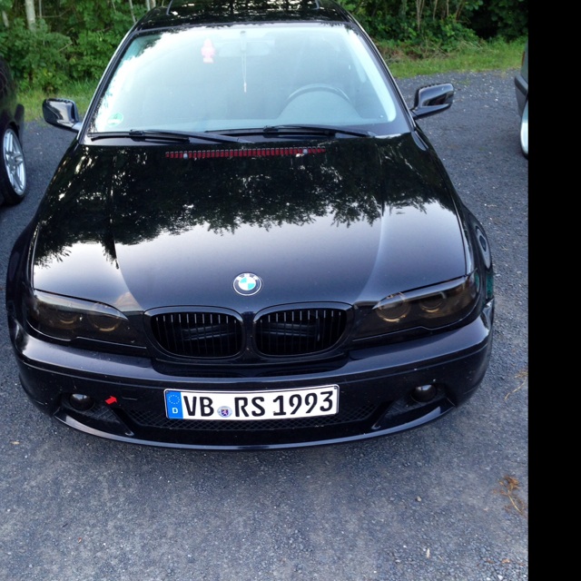 Black 325 Coup - 3er BMW - E46