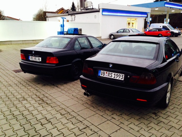 Black 325 Coup - 3er BMW - E46