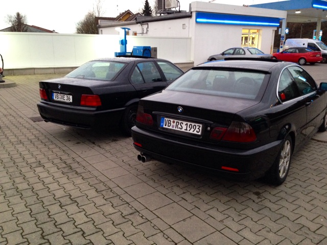 Black 325 Coup - 3er BMW - E46