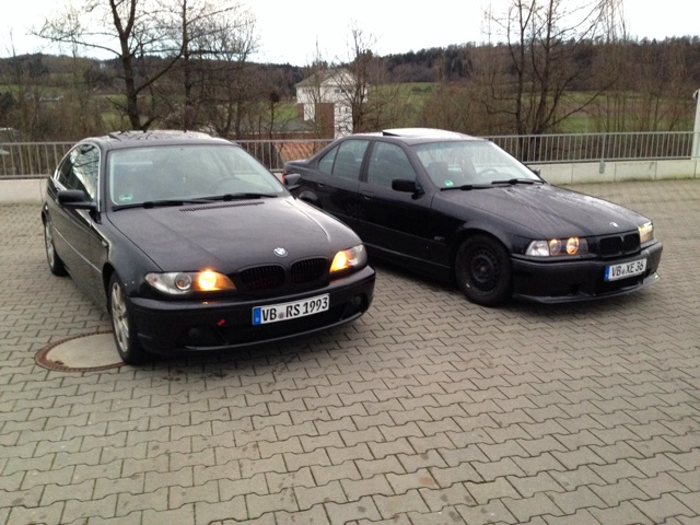 Black 325 Coup - 3er BMW - E46