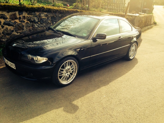 Black 325 Coup - 3er BMW - E46