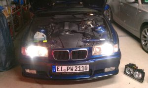 Avusblauer 320i Coupe *18", M50-Brcke* - 3er BMW - E36