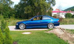 Avusblauer 320i Coupe *18", M50-Brcke* - 3er BMW - E36