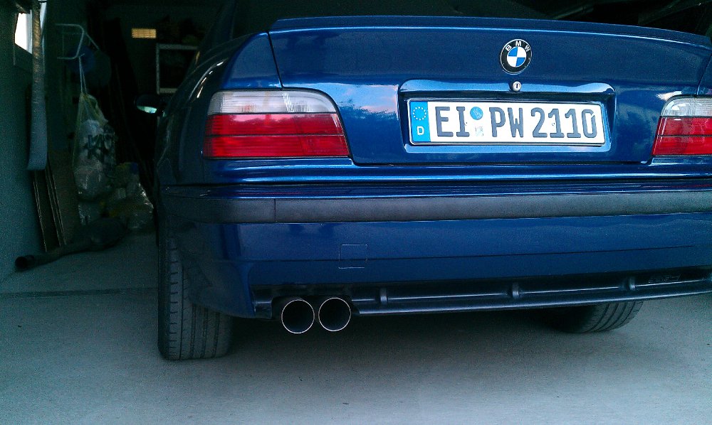 Avusblauer 320i Coupe *18", M50-Brcke* - 3er BMW - E36