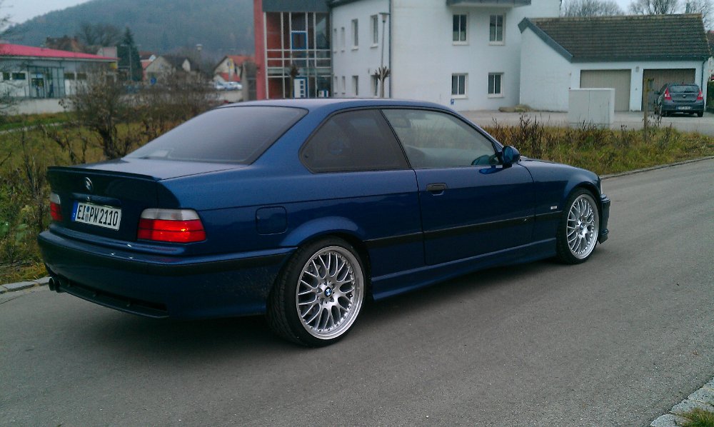 Avusblauer 320i Coupe *18", M50-Brcke* - 3er BMW - E36