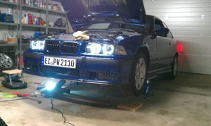 Avusblauer 320i Coupe *18", M50-Brücke* - 3er BMW - E36 Avusblauer 320i Coupe *18", M50-Brücke* - 3er BMW - E36