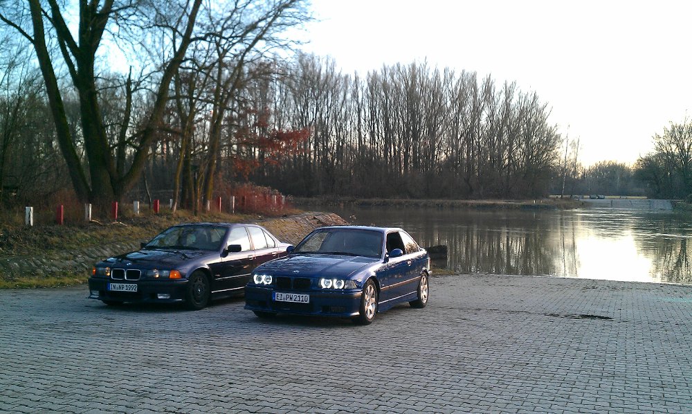 Avusblauer 320i Coupe *18", M50-Brcke* - 3er BMW - E36