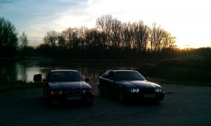 Avusblauer 320i Coupe *18", M50-Brücke* - 3er BMW - E36 Avusblauer 320i Coupe *18", M50-Brücke* - 3er BMW - E36