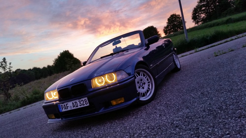 328i cabrio Avusblau - 3er BMW - E36