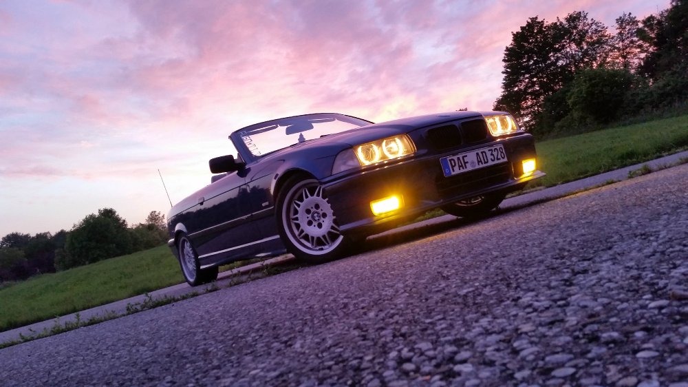 328i cabrio Avusblau - 3er BMW - E36