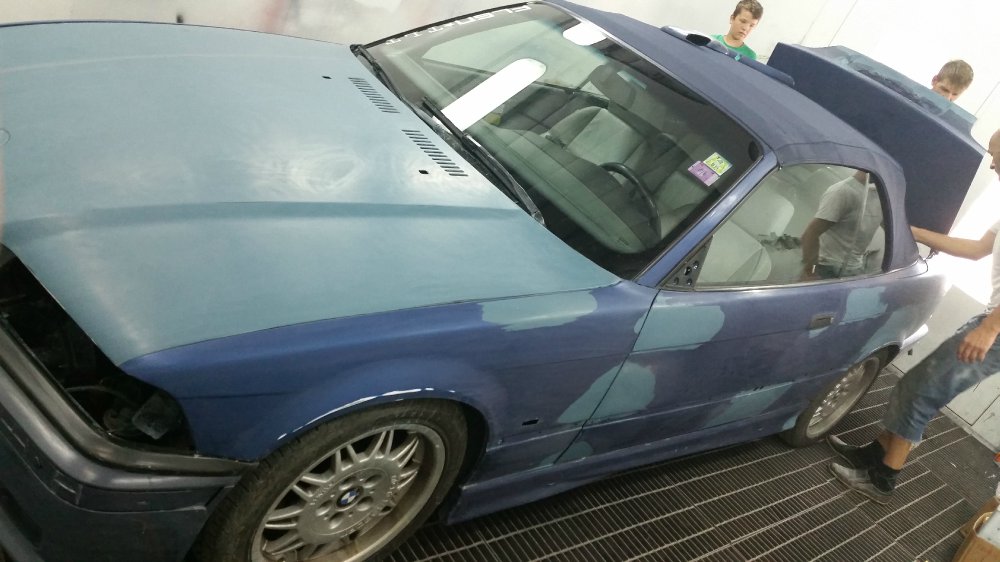 328i cabrio Avusblau - 3er BMW - E36