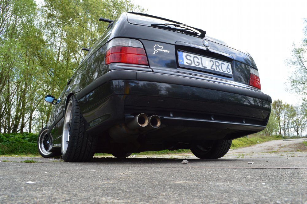 BMW E36 328 Touring BLACK PAMPESBOMBER - 3er BMW - E36