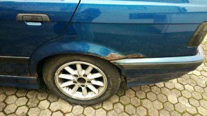 Familienprojekt/Winterauto - 3er BMW - E36