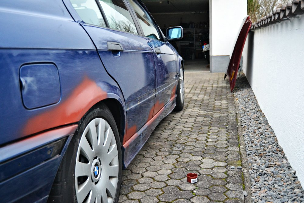 Familienprojekt/Winterauto - 3er BMW - E36