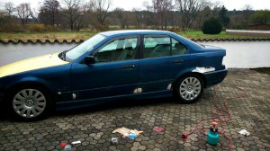 Familienprojekt/Winterauto - 3er BMW - E36