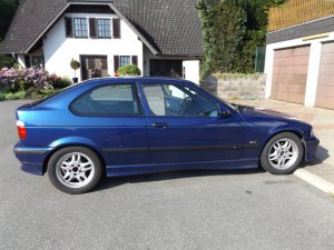 E36 318ti Daily Tobagoblau Fahrwerk/Felgen - 3er BMW - E36 E36 318ti Daily Tobagoblau Fahrwerk/Felgen - 3er BMW - E36