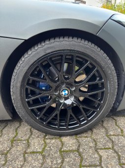 Diewe Wheels Impatto Neros Felge in 8.5x19 ET 30 mit Michelin Pilot Alpin 5 Reifen in 255/35/19 montiert vorn mit 10 mm Spurplatten Hier auf einem Z4 BMW G29 M40i (Roadster) Details zum Fahrzeug / Besitzer