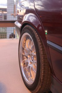 BBS RS 740 Styling 42 Felge in 8x17 ET 20 mit Michelin Primacy HP Reifen in 225/45/17 montiert hinten Hier auf einem 3er BMW E36 316i (Limousine) Details zum Fahrzeug / Besitzer