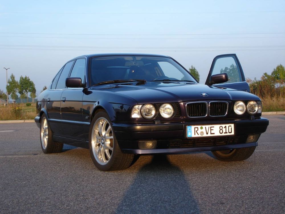 Beginner198s   E34, 525i technoviolett metallic - 5er BMW - E34