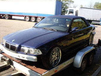 Beginner198s   E36, 328i Cabrio montreal-blau - 3er BMW - E36